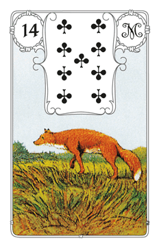 Lenormandkarte Der Fuchs