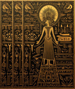 Ägyptisches Tarot - 3er Legung Karten Rückseite