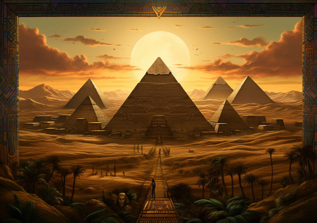 Altes Ägypten, Tarot Motiv