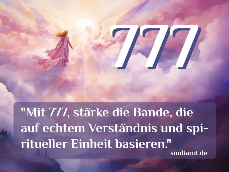 Bedeutung 777 Engelszahl Beziehung - Zitat