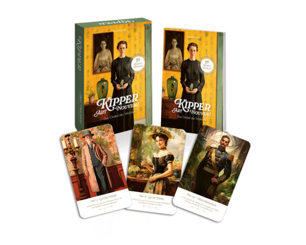 Kipperkarten Art Nouveau kaufen - Vorschau Box und Karten