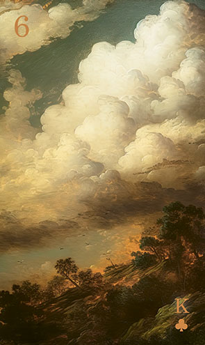 Lenormand Wolken Karte - Bedeutung