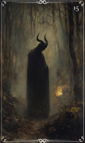 Der schwarze Mann - Schwarzwald Tarot