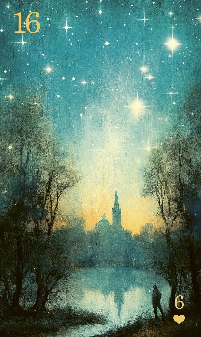 Lenormand Tageskarte – Die Sterne