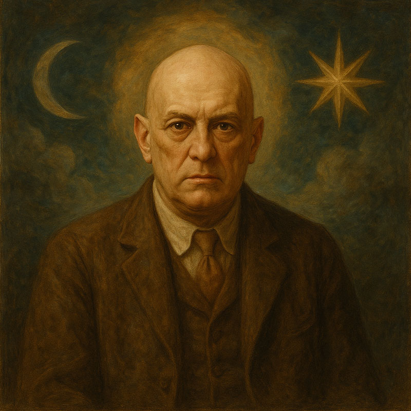 Aleister Crowley Gemälde