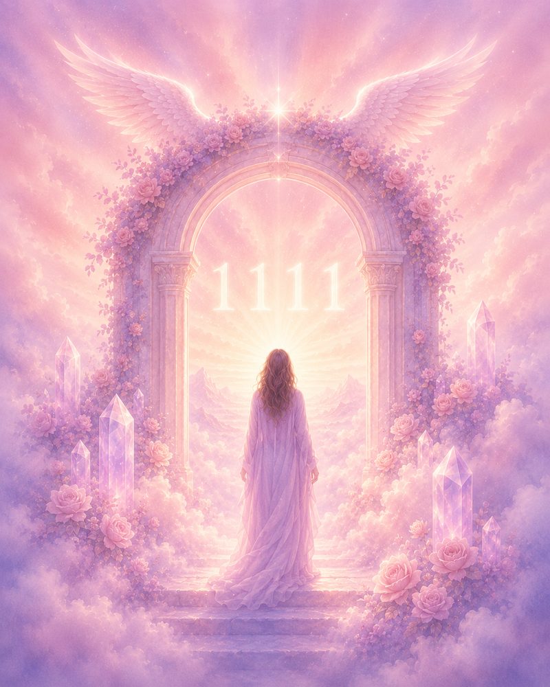 Lichttor mit der Engelszahl 1111 – das 11:11-Portal für Manifestation und Neuanfang