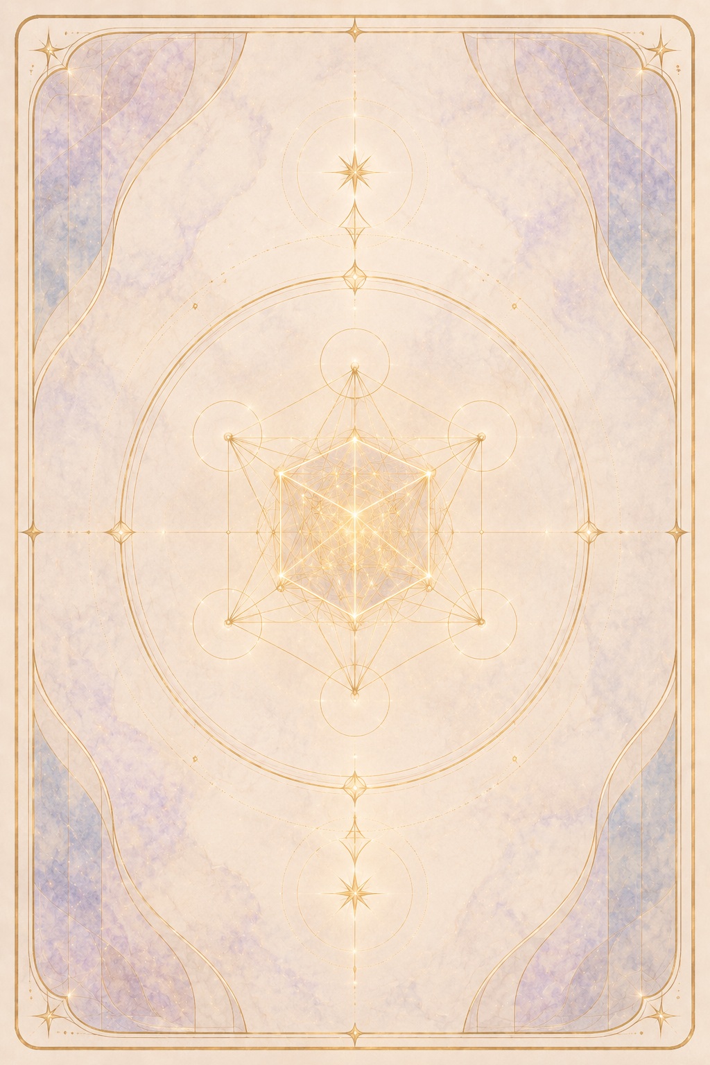 Metatron-Würfel – heilige Geometrie mit den fünf platonischen Körpern